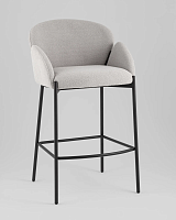 Cтул барный Мелиа, светло-серый, сиденье УТ000040516 Stool Group Cтул барный Мелиа, светло-серый, сиденье УТ000040516 Stool Group